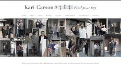 Desktop Screenshot of karicarson.com